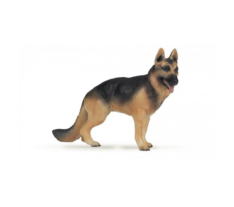 Figurine De Berger Allemand Papo - Chien Fidèle Et Intelligent