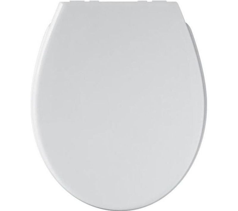 Abattant Wc Bambino Double Lunette - Pp Blanc, Soft-close, Fixation Universelle