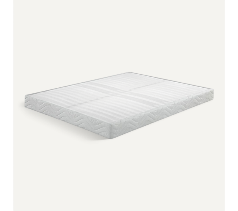 Sommier Tapissier 160x200 Omega Blanc 2x18 Lattes