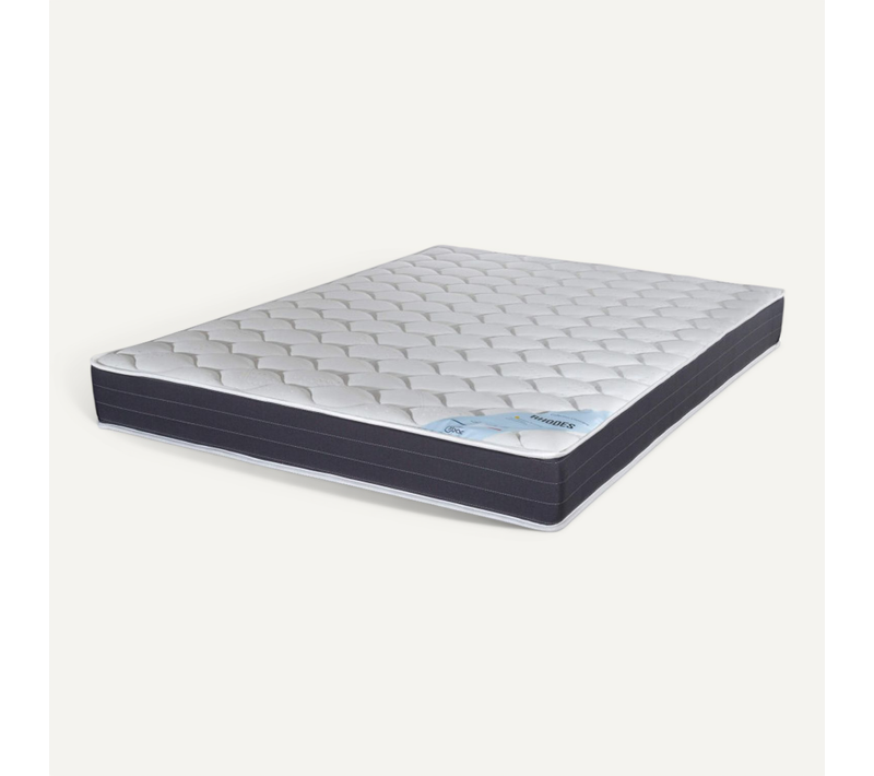 Matelas 140x190 Rhodes - Ressorts Ensachés - Hauteur 24 Cm - Soutien Ferme