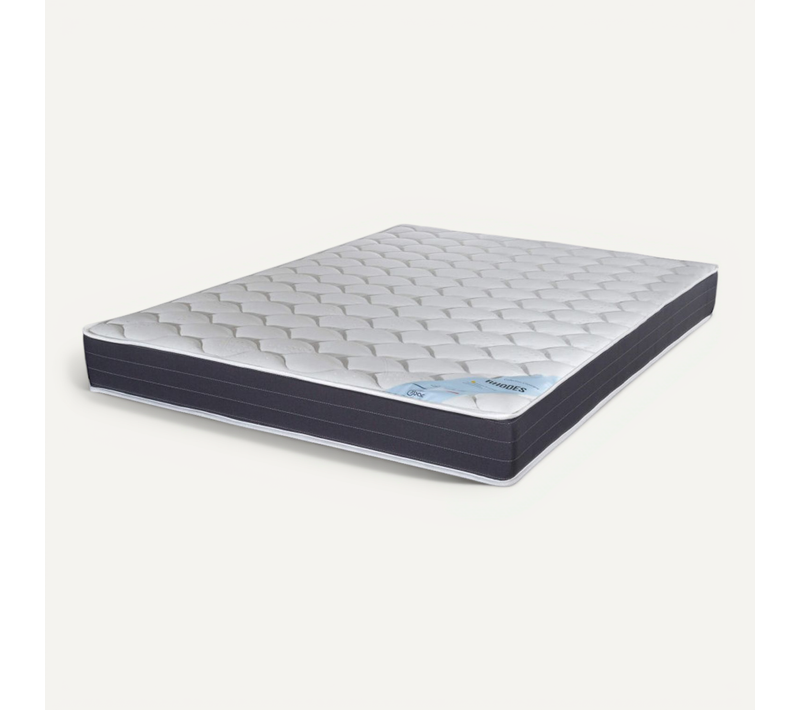 Matelas 120x190 Rhodes - Ressorts Ensachés - Hauteur 24 Cm - Soutien Ferme