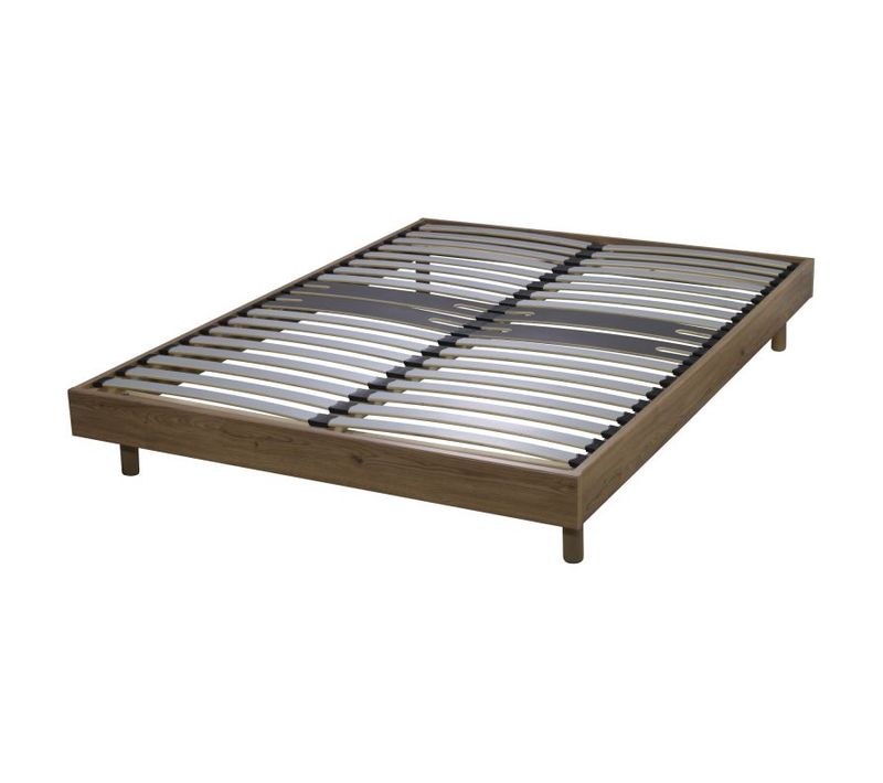 Sommier en kit 140x190 cm EBAC DECOKIT décors chêne