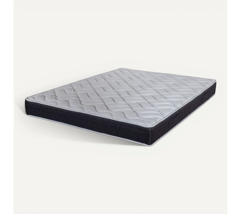 Matelas 160x200 Malta - Mousse - Hauteur 20 Cm - 3 Zones - Soutien Très Ferme