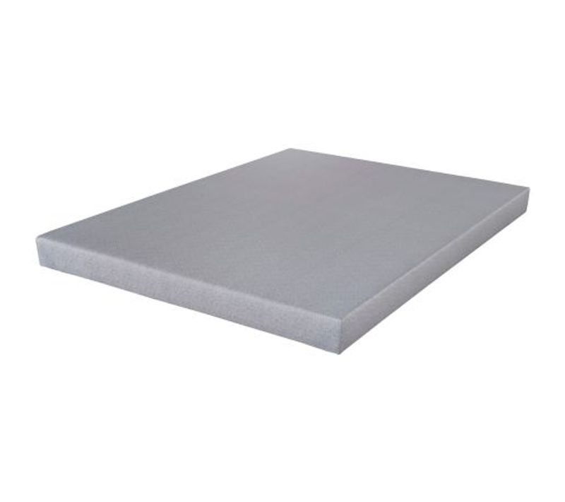 Sommier Déco Sr9 - Gris Clair 140x190 - Lattes Bois - H.13 Cm - Made In France