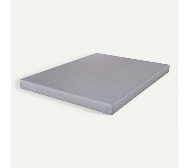 Sommier Déco Sr9 - Gris Clair 160x200 - Lattes Bois - H.13 Cm - Made In France
