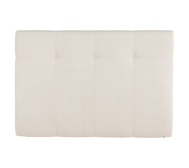 Tête de lit bouclette L.190 cm NUIT FAUBOURG LUTECE crème