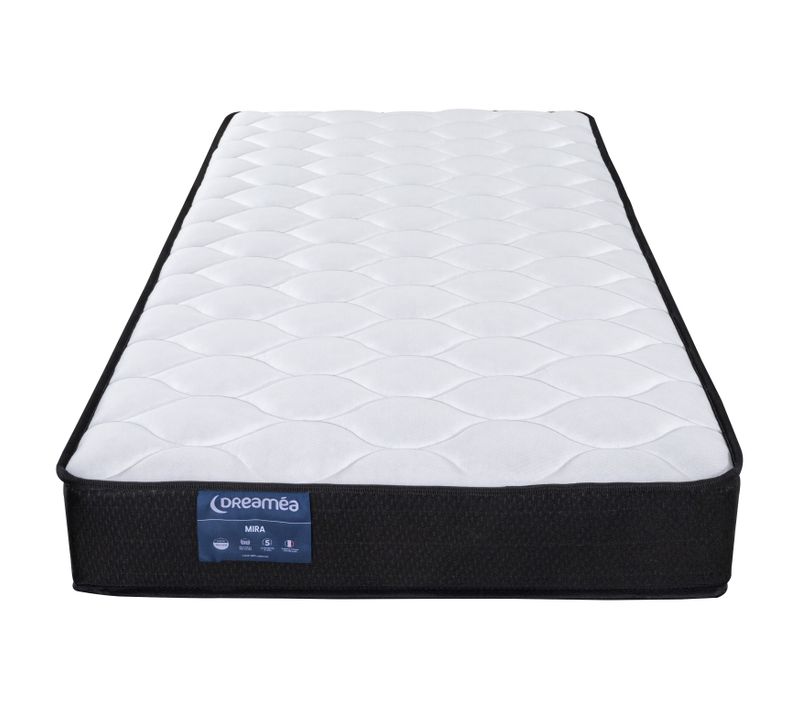 Matelas ressort 90x190 cm DREAMEA MIRA ép.20 cm