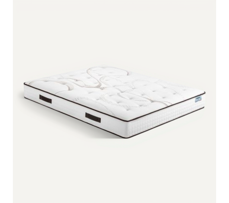 Matelas Mousse 160x200 MOOREA - Hauteur 25 Cm - Soutien Ferme Et Progressif