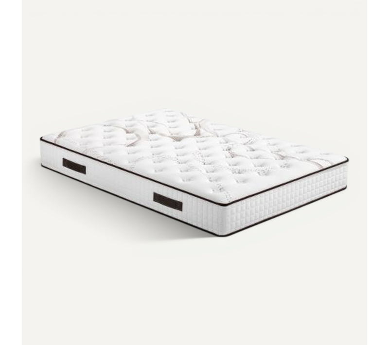 Matelas 140x200 Myriade - Mousse - Hauteur 21 Cm - 5 Zones - Soutien Medium