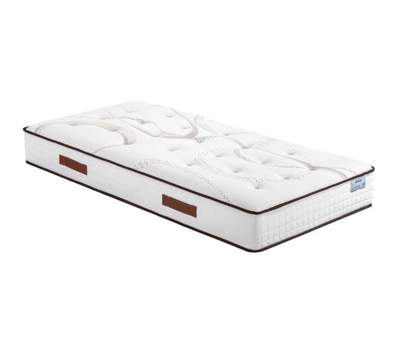 Matelas 80x200 Repere - Ressorts Ensachés - Hauteur 26 Cm - Soutien Ferme