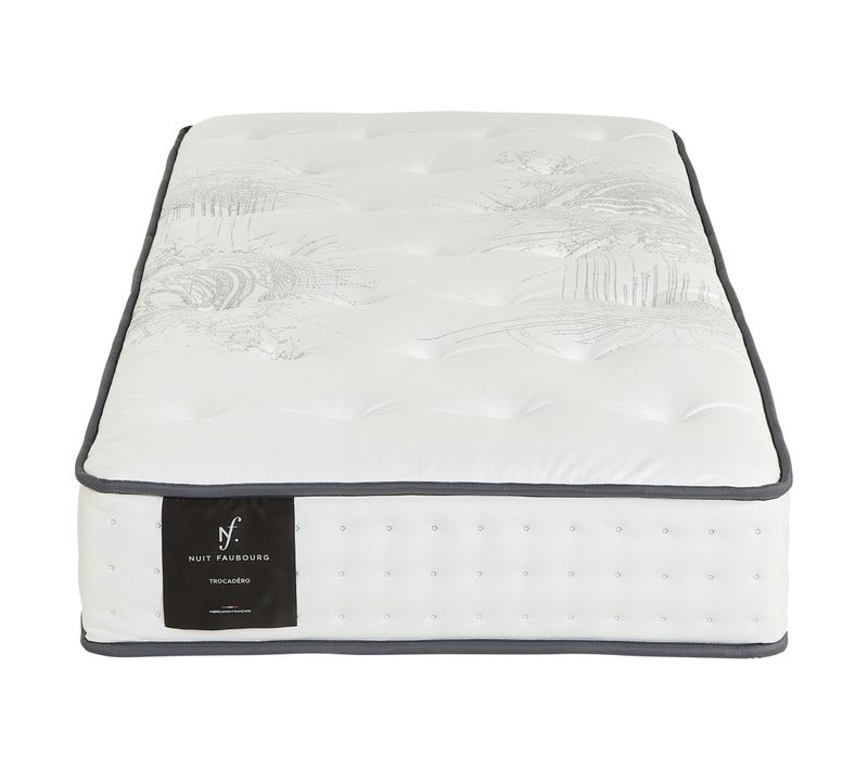 Matelas mousse 90x200 cm NUIT FAUBOURG TROCADERO ép.24 cm