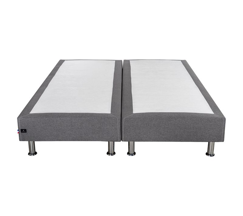 Sommier lattes 2x100x200 cm NUIT FAUBOURG MIRABEAU anthracite