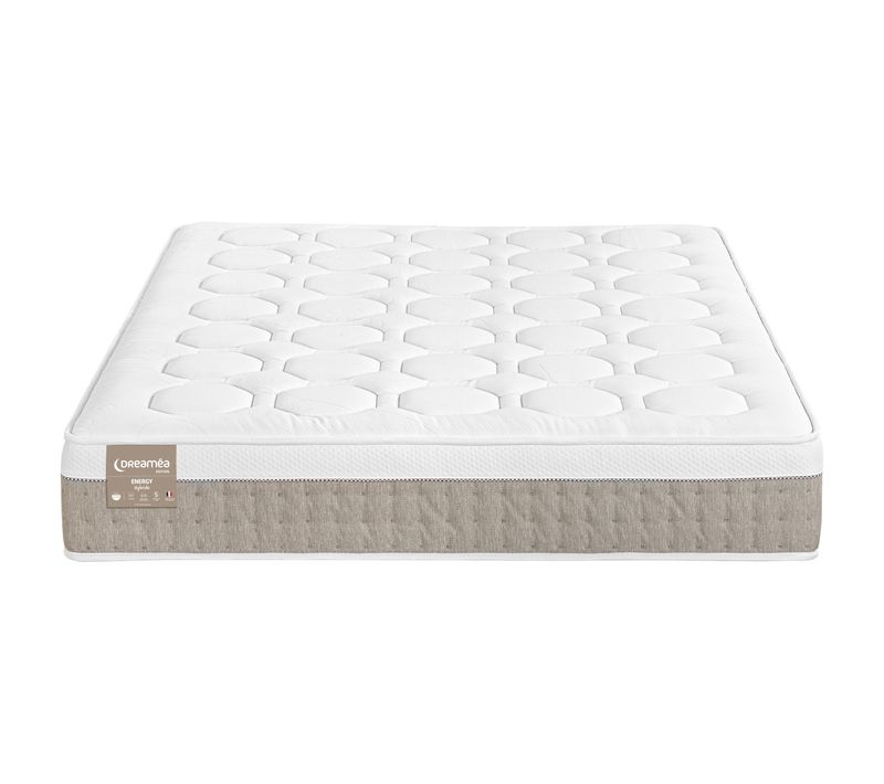 Matelas hybride 140x190 cm DREAMEA EDITION ENERGY ép.26 cm
