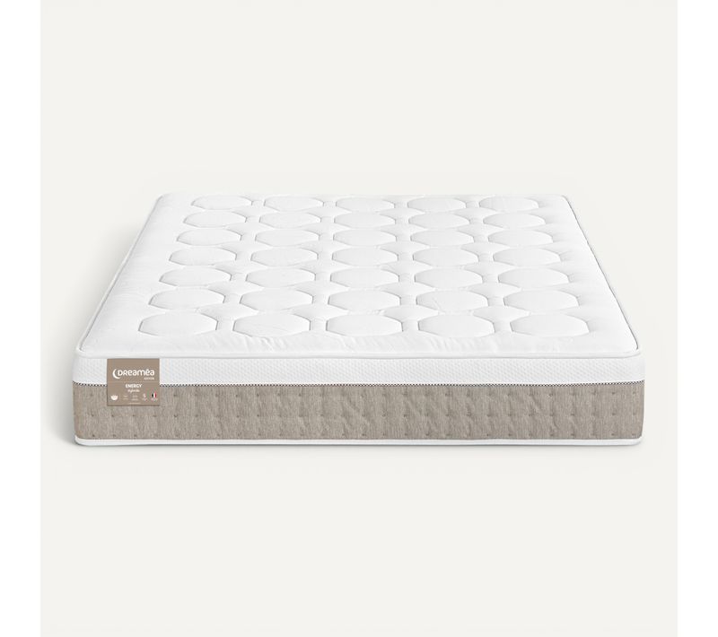 Matelas hybride 180x200 cm DREAMEA EDITION ENERGY ép.26 cm