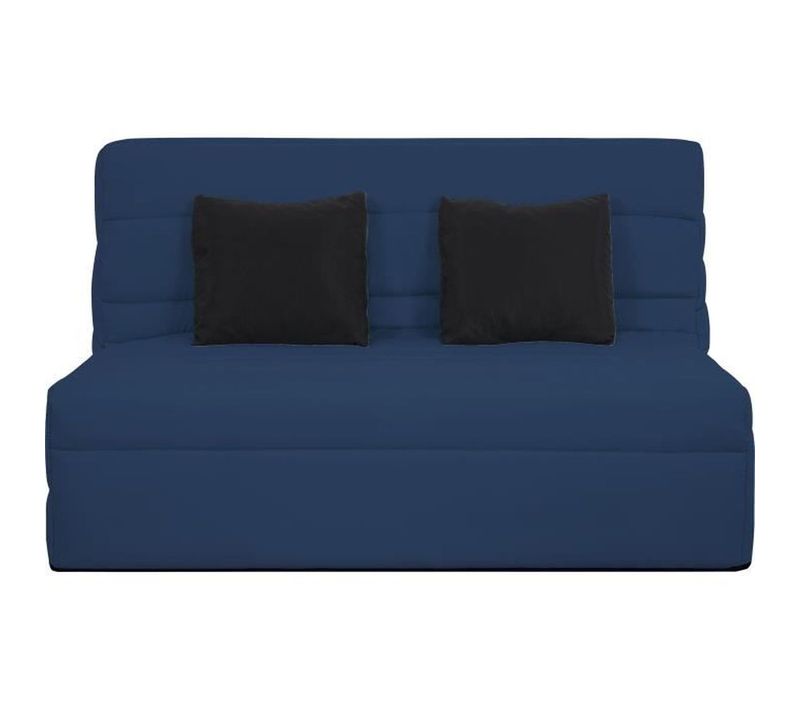 Reveur BZ 2 Places - Matelas Slyde 13 Cm, Housse Déhoussable Pearl Marine