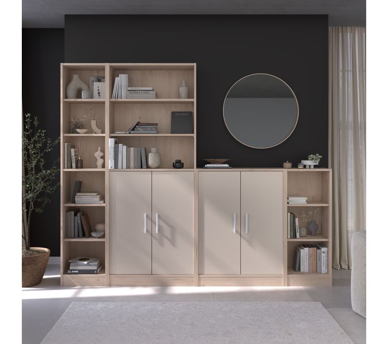 Lot de 2 portes MAYENCE Sable