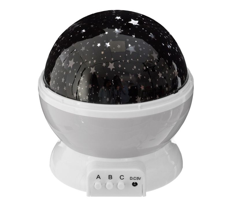 Lampe Veilleuse Projecteur Gris