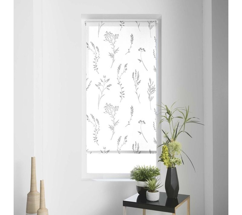 Store Enrouleur Tamisant 60x180 Cm Forelista Blanc