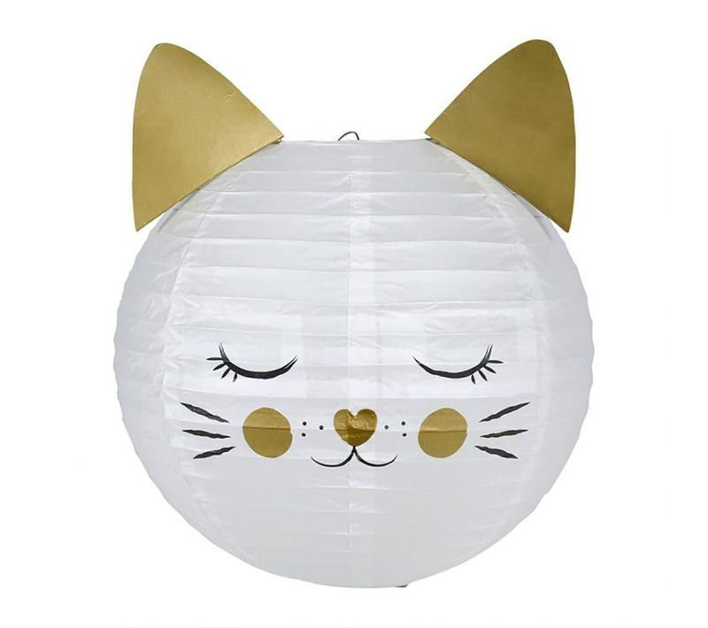 Suspension Boule Japonaise Chat D35