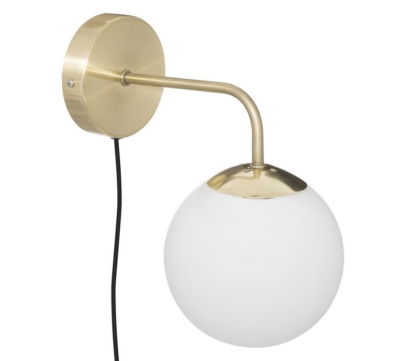 Applique Verre Dris Doré D15