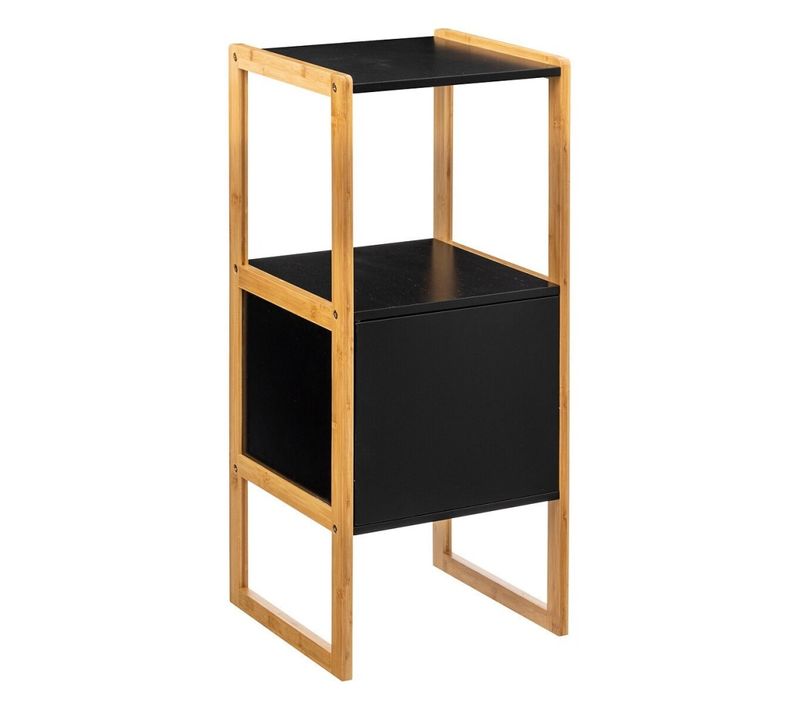 Meuble Bas Natureo Noir