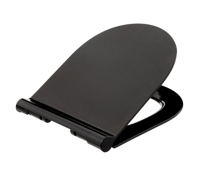 Abattant Wc Softclic Ultra Fin Noir