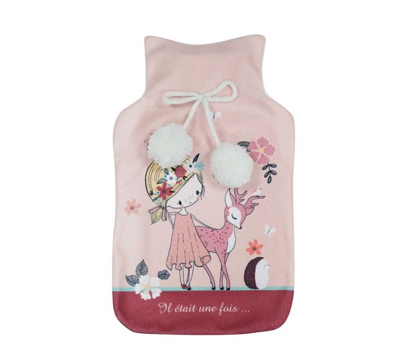 Bouillotte Enfant Avec Housse Polaire 2l Bambi