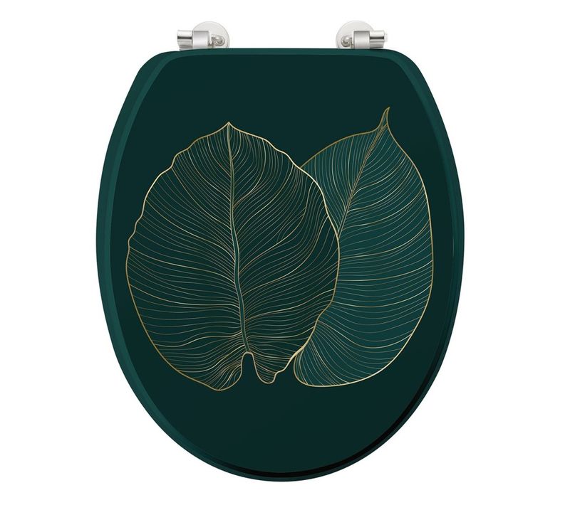 Abattant Wc Mdf Charnières Métal Jade