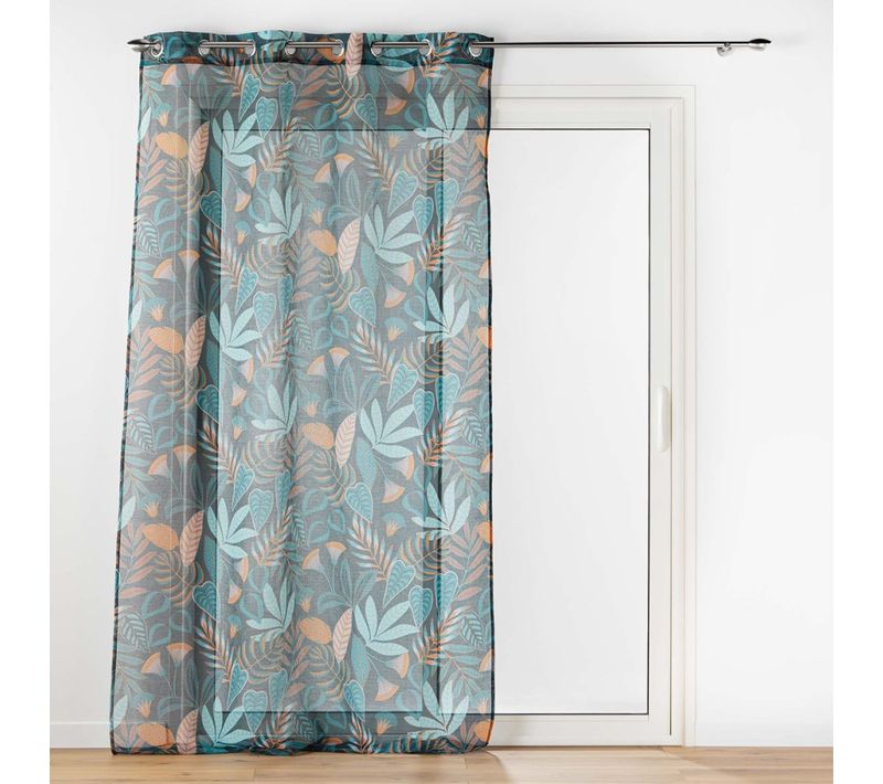 Voilage à Oeillets 140x240 Sable Tilda Vert