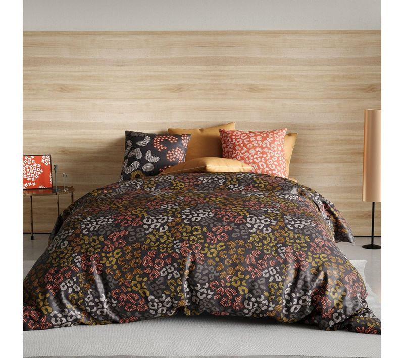 Housse De Couette 240x220 Onalia + 2 Taies Coton 57 Fils