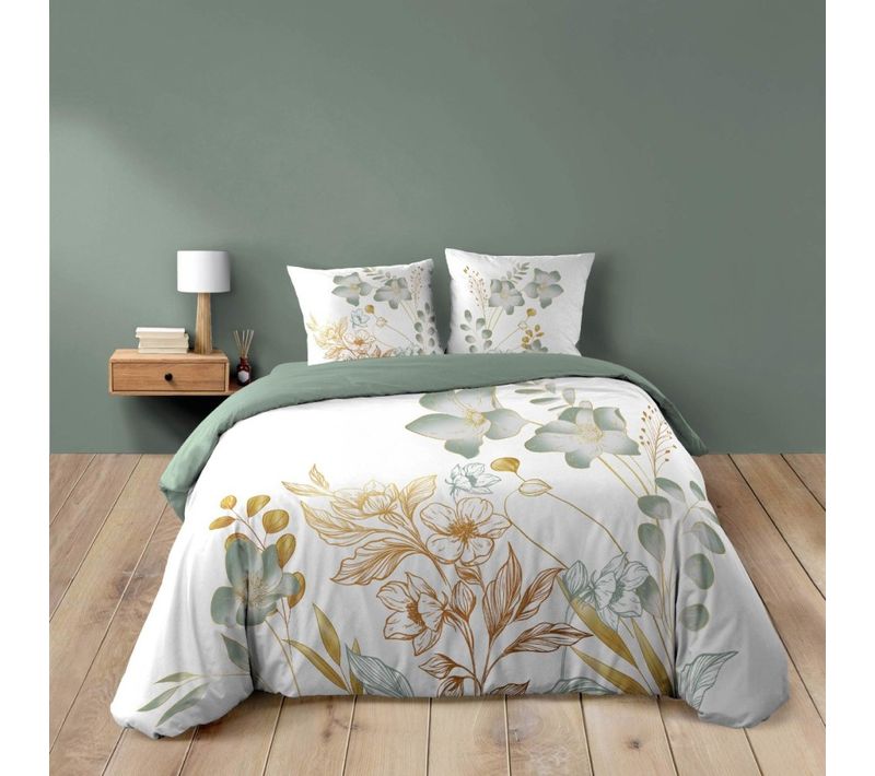 Housse De Couette 240x220 + 2 Taies Lolita 100% Coton