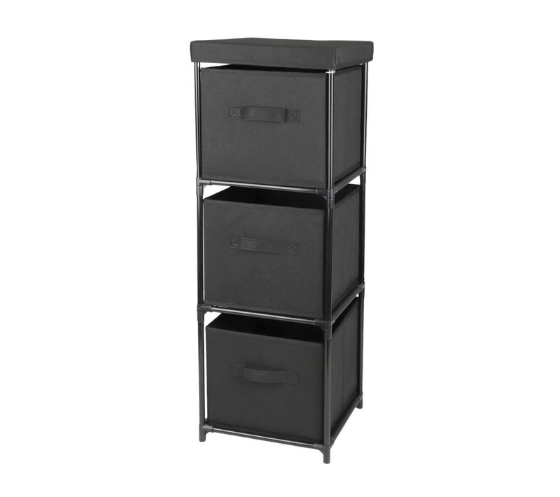 Meuble De Rangement 3 Cubes Intissés