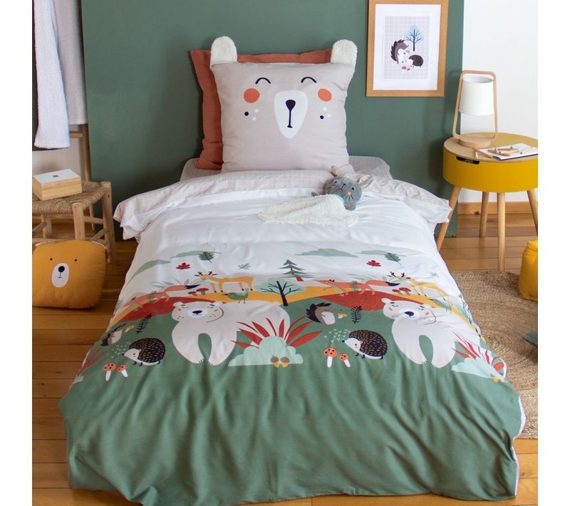Housse De Couette 140x200 + 1 Taie Forest