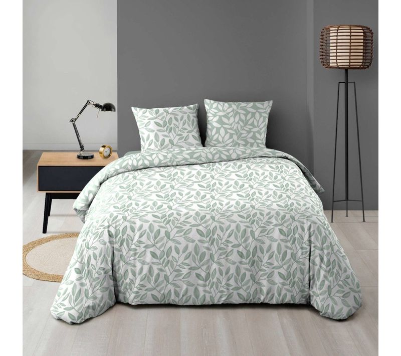 Housse De Couette 240x220 + 2 Taies Imprimées Sequoia