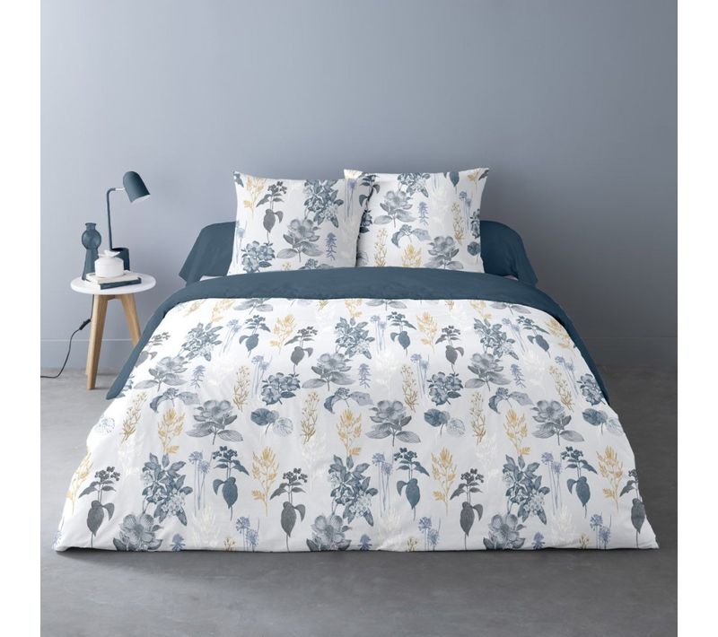 Housse De Couette 240x220 Tess + 2 Taies Matière Polaire