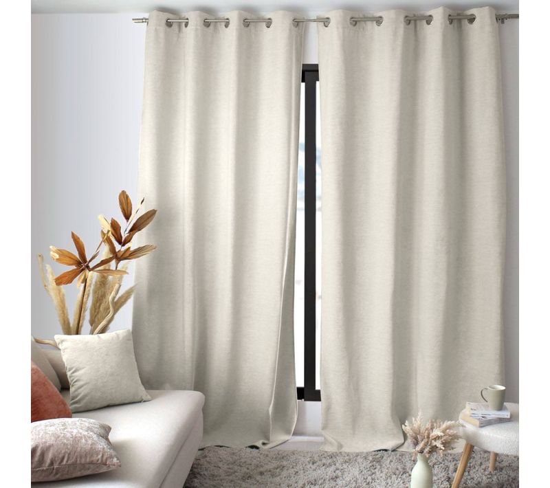 Rideau Thermique Isolant Verso Polaire 140x260cm