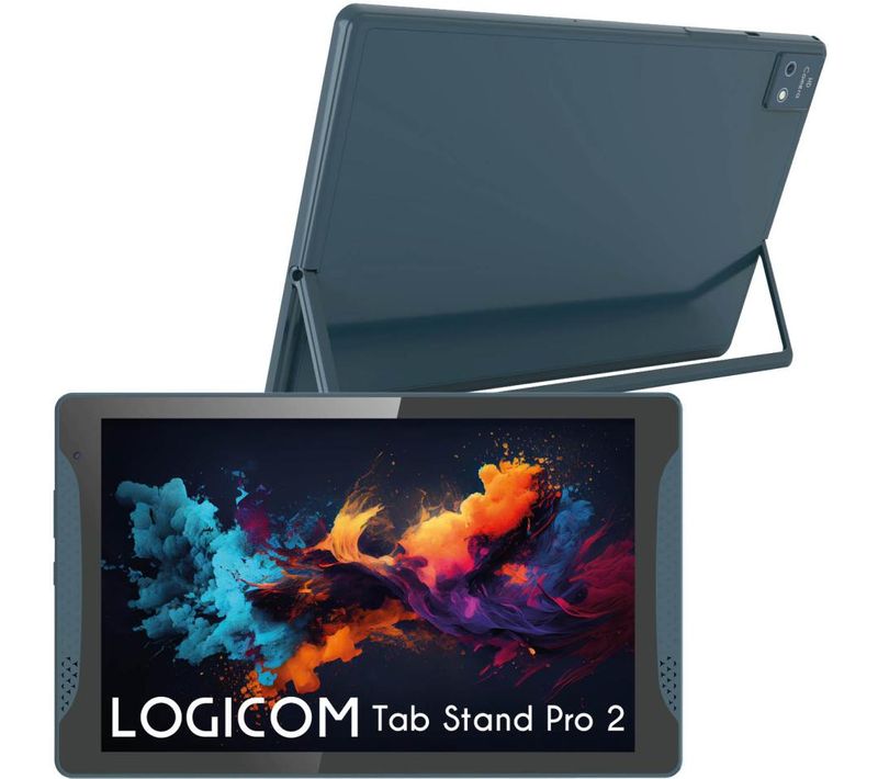 Tablette Tactile  Stand Pro 2 10.1 Avec Support Integre 4 Go Ram 64 Go 6000 Mah Bleu