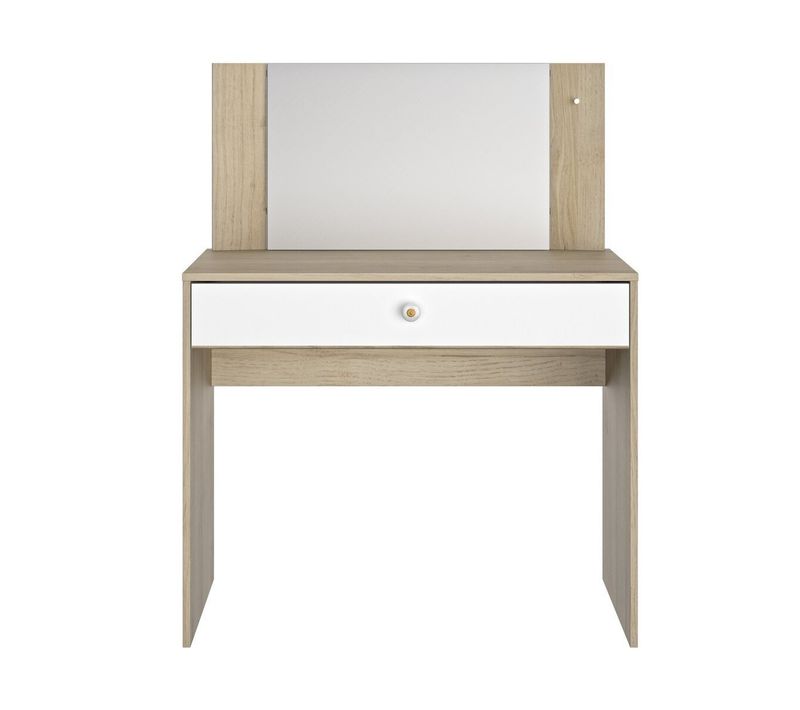 Coiffeuse Avec 1 Tiroir De Rangement L94 Cm