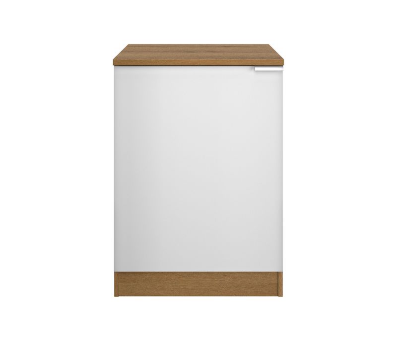 Bas 60 cm 1p EDEN chêne - blanc
