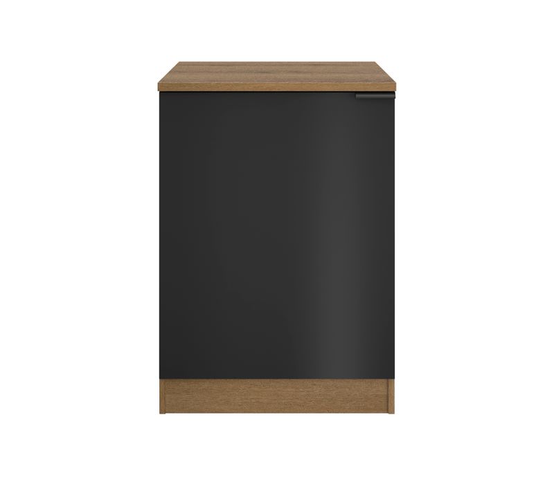 Bas 60 cm 1p EDEN chêne - gris