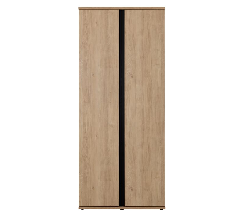 Dressing 2 portes L100 BRUGGES  imitation Châtaignier