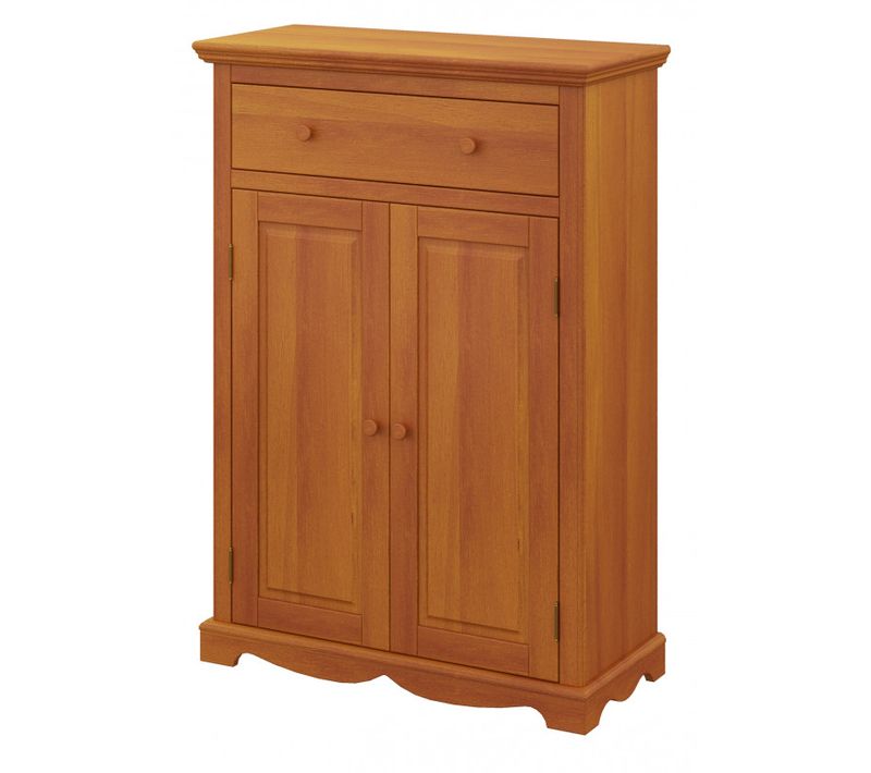 Buffet Le Parisien Charme Pin Miel 2 Portes 1 Tiroir