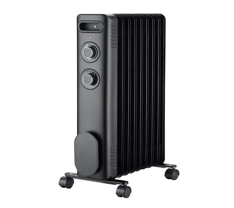 Radiateur Bain D'huile 2000w Noir Cl.radbh2000m