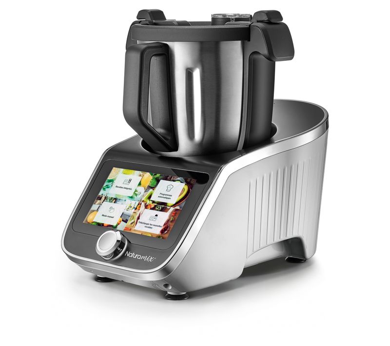 Robot Cuiseur Multifonctions Avec Bol XL, balance Intégrée et Écran Tactile +800 Recettes