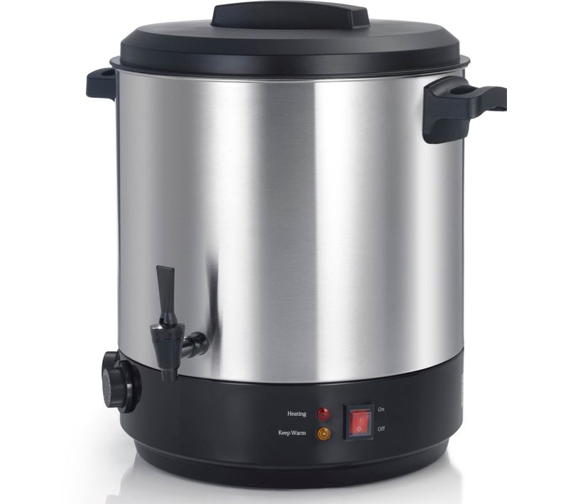 Stérilisateur De Bocaux Électrique Avec Cuve Inox Robinet Et Minuteur 31l 2100w - Kcpst31ix