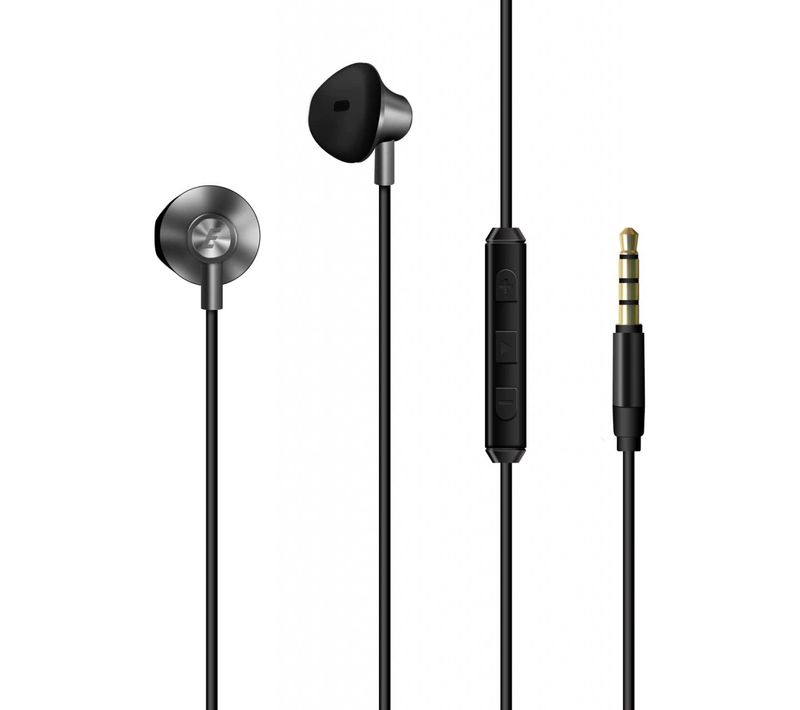 Ecouteurs Filaires Type Bud - Prise Jack 3,5 Mm - Avec Micro Intégré Et Télécommande 1 B