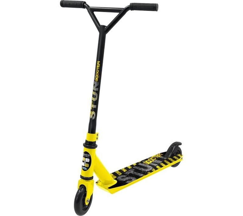Trottinette Freestyle Jaune Enfant 4+ — Roues 100 Mm, Guidon Y