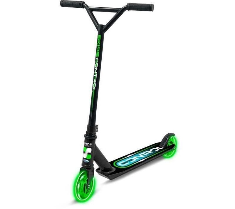 Trottinette Freestyle Enfant Violette - Roues 100 Mm Lumineuses, Abec-5, Frein Arrière