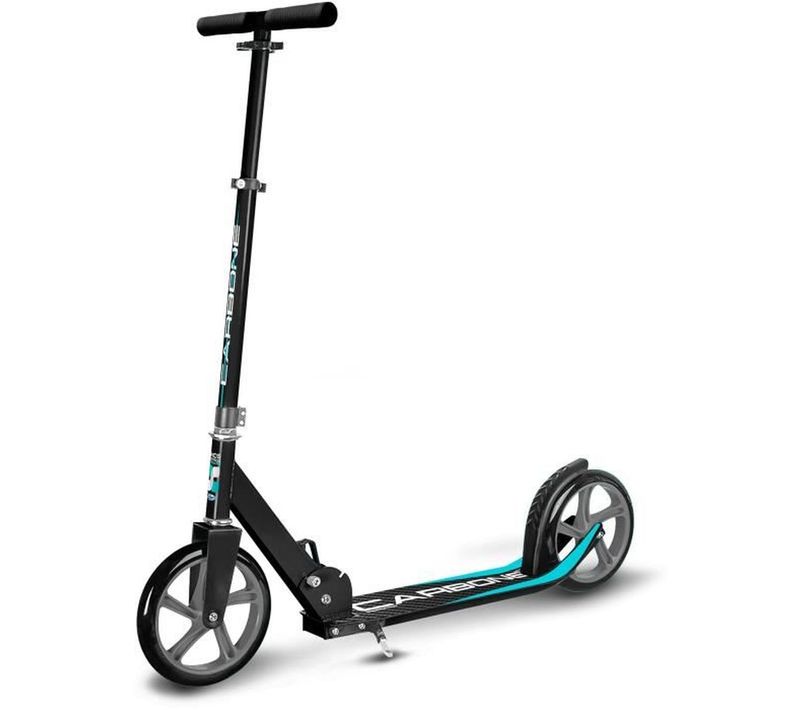Trottinette Pliable Carbone 200 Mm - Guidon Réglable, Plateau Alu 520×98 Mm