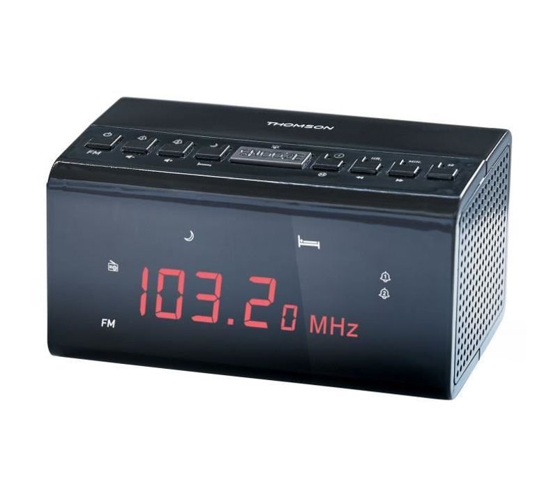 Radio Réveil - Cr50 - Noir